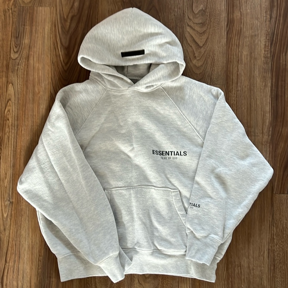 Essentials Fear of God oat pullover hoodie size XXS